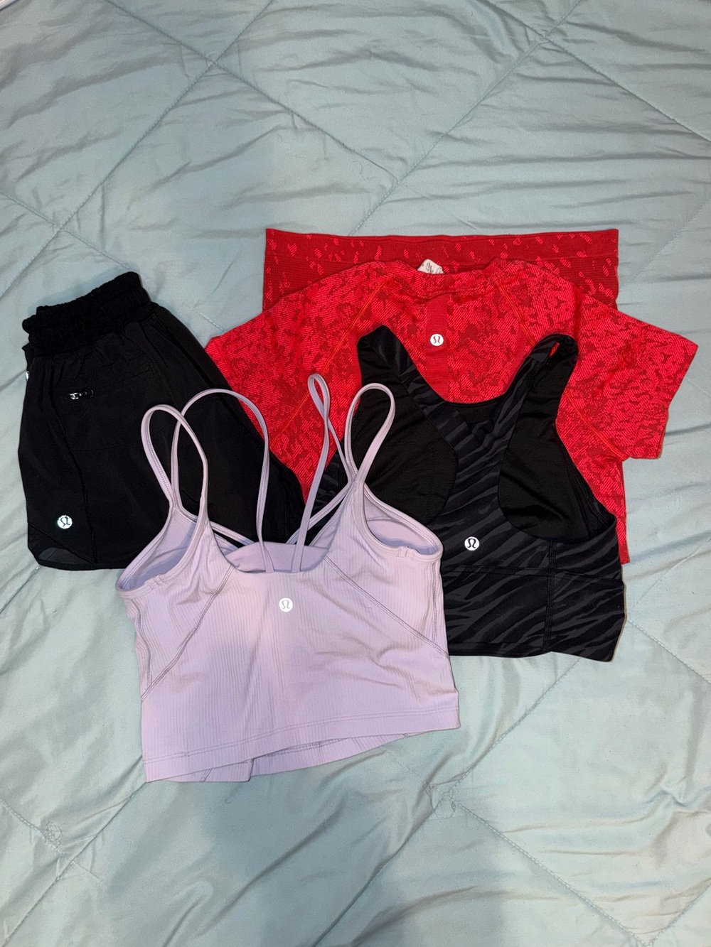 Lululemon Tops & Short Bundle | Sz 4